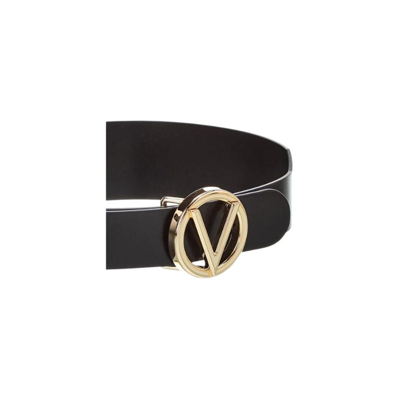 Valentino By Mario Valentino Logo Leather Belt